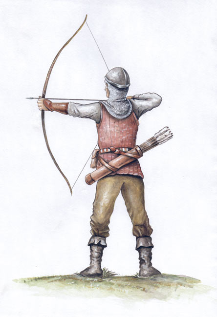 Bogensch&uuml;tze Mittelalter Geschichte